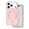 Bubble Dot iPhone 17 Pro / iPhone 18 Pro tok, hátlap pink