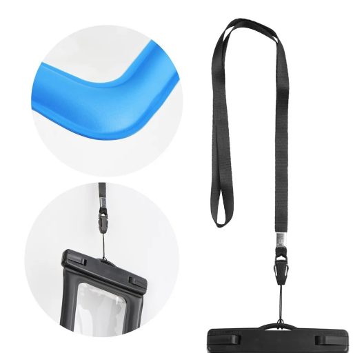 Univerzális Vízálló telefon tartó KÉK