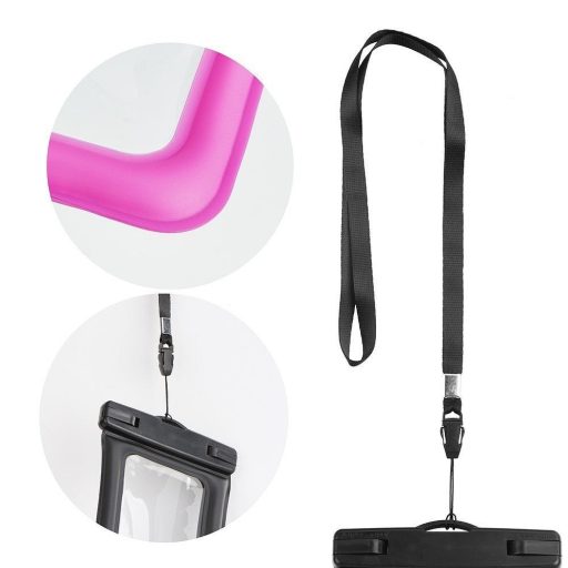 Univerzális Vízálló telefon tartó PINK