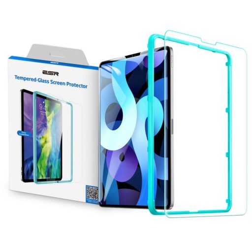 ESR Edzett Üveg fólia felhelyezést segítő kerettel iPad Air 4 10.9" (2020)
