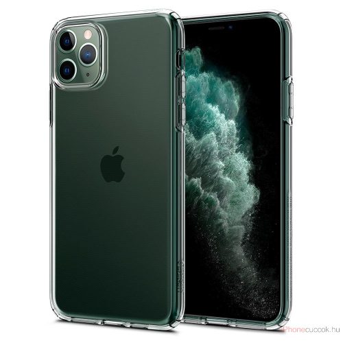 Spigen Liquid Crystal tok, hátlap átlátszó iPhone 11 Pro