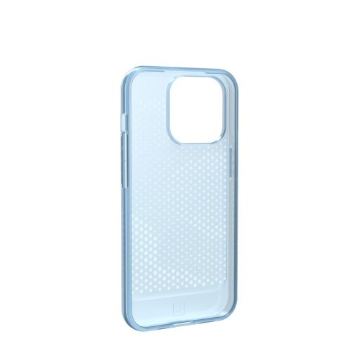 UAG Lucent átlátszó kék iPhone 13 Pro Max ütésálló tok, hátlap