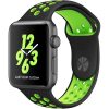 Apple Watch lélegző sportszíj 42 / 44 / 45 / 49 mm Fekete / Zöld