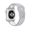 Apple Watch lélegző sportszíj Szürke / Fehér 42 / 44 / 45 / 49 mm