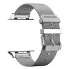 Apple Watch rozsdamentes acél vékony óraszíj EZÜST 42 / 44 / 45 / 49  mm