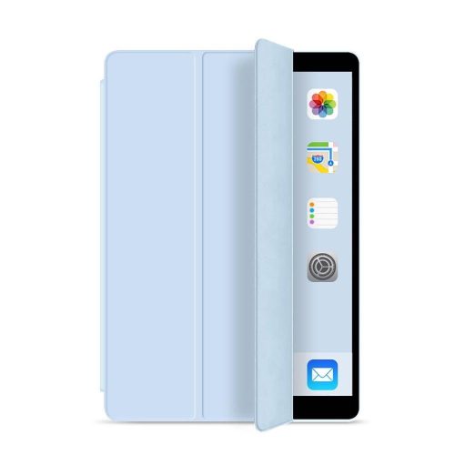 Smart book tok szilikon hátlappal világoskék, iPad Air 10.9" (2020/2022) készülékhez