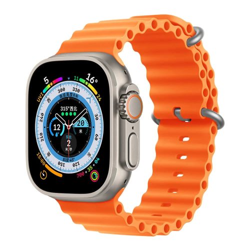 Tech-Protect óceán szíj NARANCS Apple Watch 42 / 44  / 45 / 49 mm