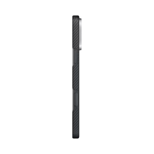 Pitaka ULTRA-SLIM tok Black/Grey Twill Apple iPhone 16 Pro Max készülékhez - MagSafe rögzítéssel (KI1601PMA)