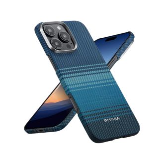   Pitaka Tactile Woven tok MOONRISE Apple iPhone 16 Pro készülékhez - MagSafe rögzítéssel (KI1601MO)