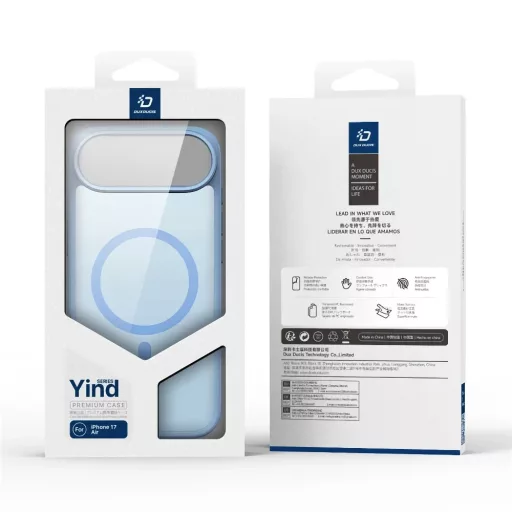 Dux Ducis Yind Apple iPhone Air tok, hátlap Kék