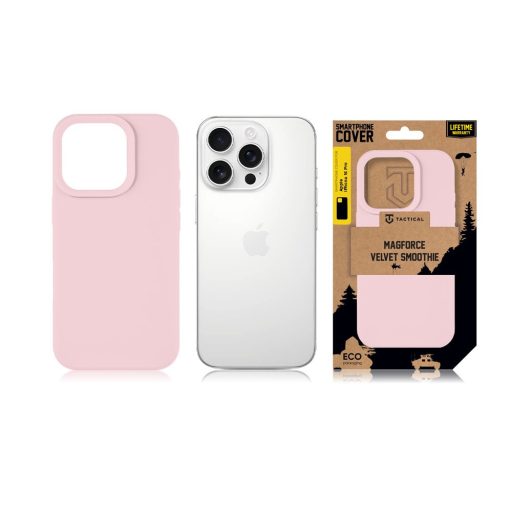 Tactical Velvet Smoothie Apple iPhone 15 Pro Max tok, pink