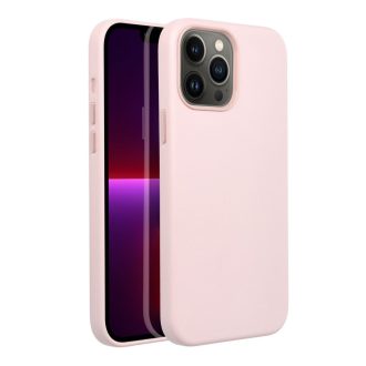   Leather Mag Bőr telefon tok, hátlap iPhone 15 Pro Max Rózsaszín