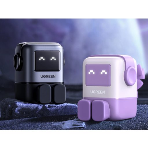 Ugreen Robot 65W töltő adapter egyszerre három eszközhöz