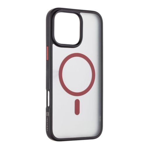 Tactical MagForce Hyperstealth 2.0 Apple iPhone 15 Pro Max MagSafe kompatibilis tok, fekete/piros