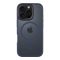 Tactical MagForce Hyperstealth Apple iPhone 16 Pro Max MagSafe kompatibilis tok, kék/átlátszó