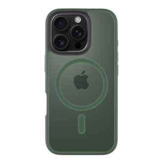   Tactical MagForce Hyperstealth Apple iPhone 16 Pro Max MagSafe kompatibilis tok, zöld/átlátszó