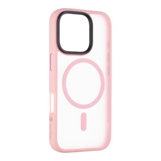 Tactical MagForce Hyperstealth Apple iPhone 16 Pro Max MagSafe kompatibilis tok, rózsaszín/átlátszó