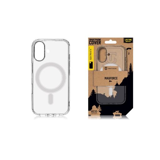 Tactical MagForce Hyperstealth 2.0 Apple iPhone 16 MagSafe kompatibilis tok, átlátszó