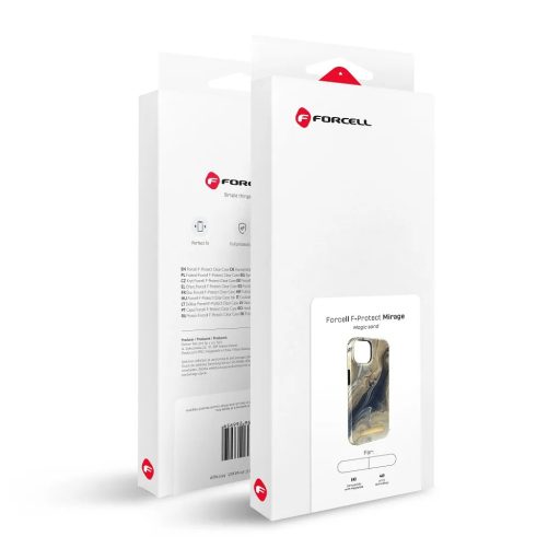 Forcell F-Protect Mirage MagSafe-es tok, hátlap iPhone 14 Magic Sand