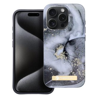   Forcell F-Protect Mirage MagSafe-es tok, hátlap iPhone 15 Marble Mist