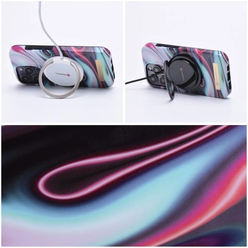 Forcell F-Protect Mirage MagSafe-es tok, hátlap iPhone 14 Glow