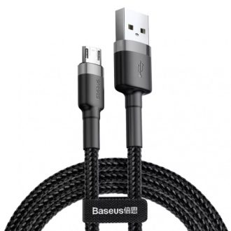   Baseus Cafule Micro USB - USB-A töltő és adatkábel, 1m, fekete