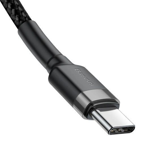 Baseus Cafule Type-C - Type-C 60W gyorstöltő adatkábel, 1m, fekete