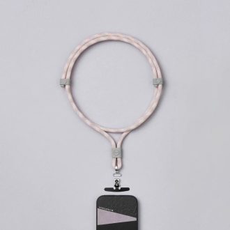   M.Craftsman Rozsdamentes acél Telefon tartó vállpánt Cross-Body Pink Pastel