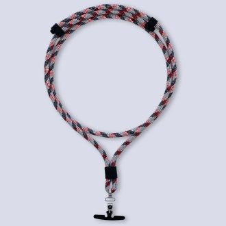   M.Craftsman Rozsdamentes acél Telefon tartó vállpánt Cross-Body Red Blue