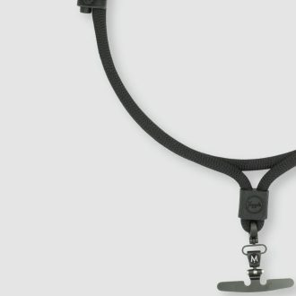   M.Craftsman Rozsdamentes acél Telefon tartó vállpánt Cross-Body All Black