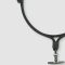M.Craftsman Rozsdamentes acél Telefon tartó vállpánt Cross-Body All Black