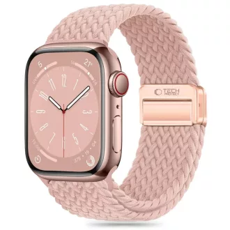   Tech-Protect szövet Apple Watch szíj 42 / 41 / 40 / 38 mm Dusty Rose