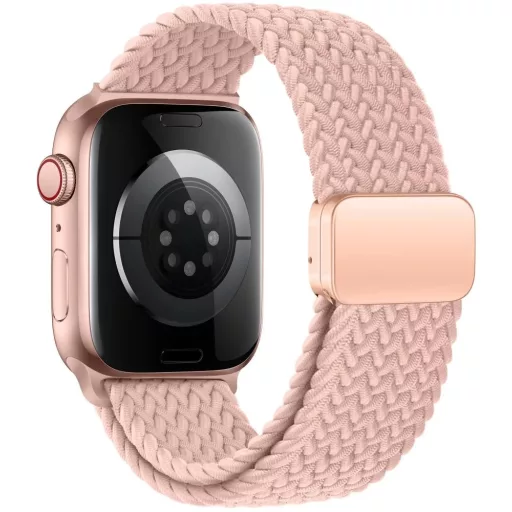 Tech-Protect szövet Apple Watch szíj 42 / 41 / 40 / 38 mm Dusty Rose