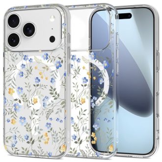   Tech-Protect Flexair MagSafe Apple iPhone 17 Pro Max / iPhone 18 Pro Max tok, hátlap Spring Flowers