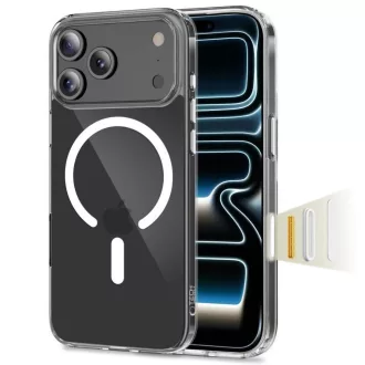  Tech-Protect Flexair CC MagSafe Apple iPhone 17 Pro tok, hátlap átlátszó