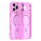 Techsuit MagSafe hátlap tok Apple iPhone 17 Pro / iPhone 18 Pro pink