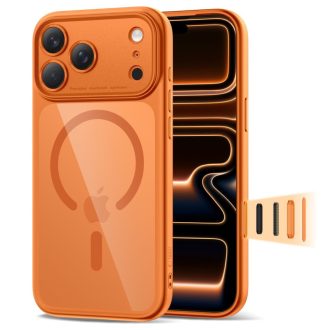   Tech-Protect Magpeak MagSafe Apple iPhone 17 Pro / iPhone 18 Pro tok, hátlap cosmic orange