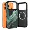 Tech-Protect Flexair MagSafe Apple iPhone 17 Pro tok, hátlap Verde Aura