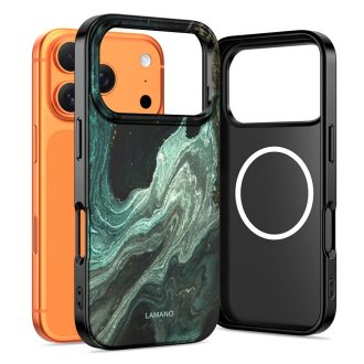   Tech-Protect Flexair MagSafe Apple iPhone 17 Pro Max / iPhone 18 Pro Max tok, hátlap Verde Aura