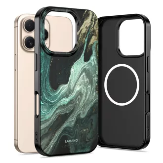   Tech-Protect Flexair MagSafe Apple iPhone 16 Pro tok, hátlap Verde Aura
