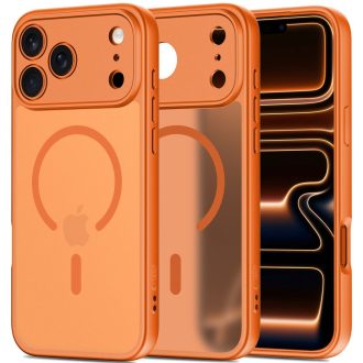   Tech-Protect Basic Magsafe Apple iPhone 17 Pro Max / iPhone 18 Pro Max tok, hátlap cosmic orange