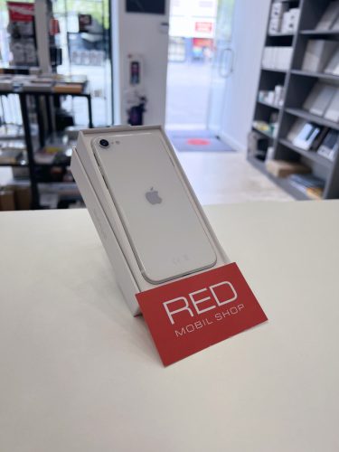 iPhone SE (2020) 128 GB Fehér Kártyafüggetlen használt 3 hónap garanciával