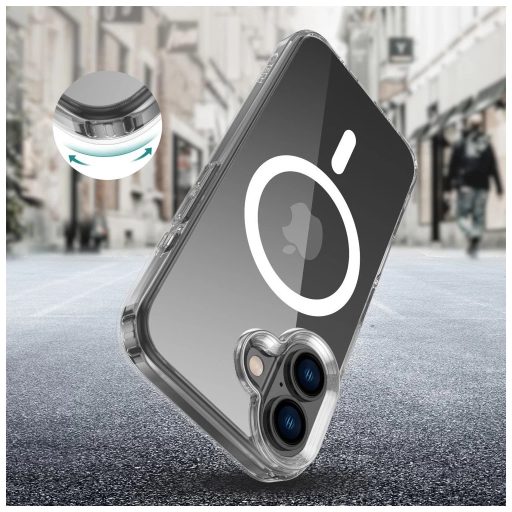 Tech-Protect FLEXAIR MAGSAFE Hybrid átlátszó tok Apple iPhone 17e/16e készülékhez