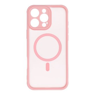 Matte Mag Apple iPhone 16 Pro MagSafe tok, light pink