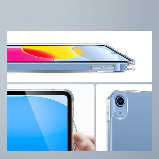 Tech-Protect Apple iPad 10.9", iPad 11" tok, hátlap átlátszó