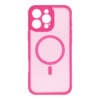 Matte Mag Apple iPhone 15 Pro MagSafe tok, pink