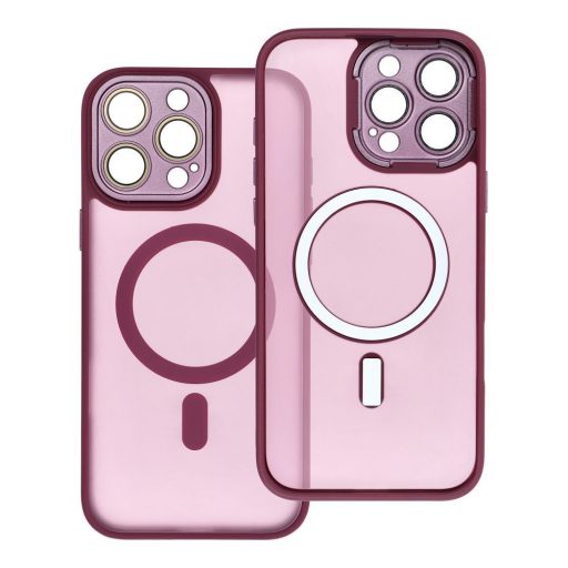 Variete Mag Apple iPhone 15 tok, hátlap  kameravédővel Lila
