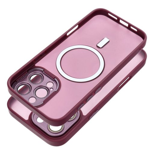 Variete Mag Apple iPhone 15 tok, hátlap  kameravédővel Lila
