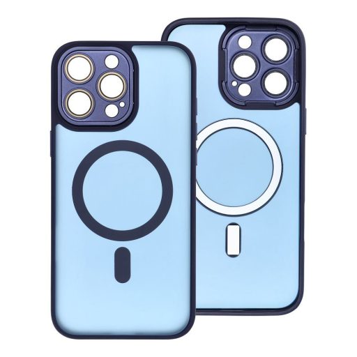 Variete Mag Apple iPhone 15 Pro Max tok, hátlap  kameravédővel Kék