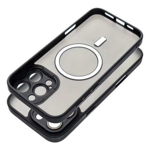 Variete Mag Apple iPhone 16 Pro Max tok, hátlap  kameravédővel Fekete